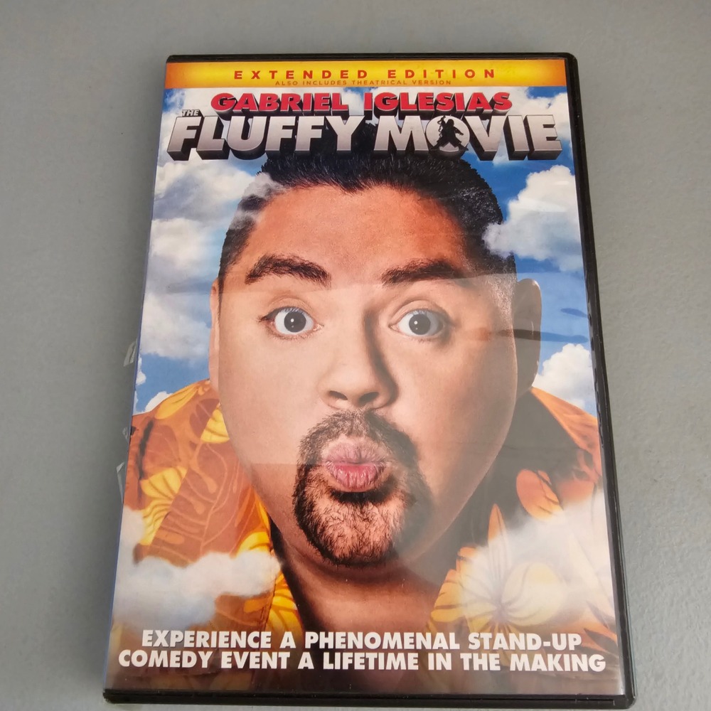 The Fluffy Movie Gabriel Iglesias DVD Extended Edition Stand-Up Comedy 2014